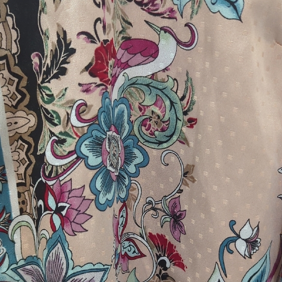 Chico's Multicolor Floral Blouse - Picture 8 of 17